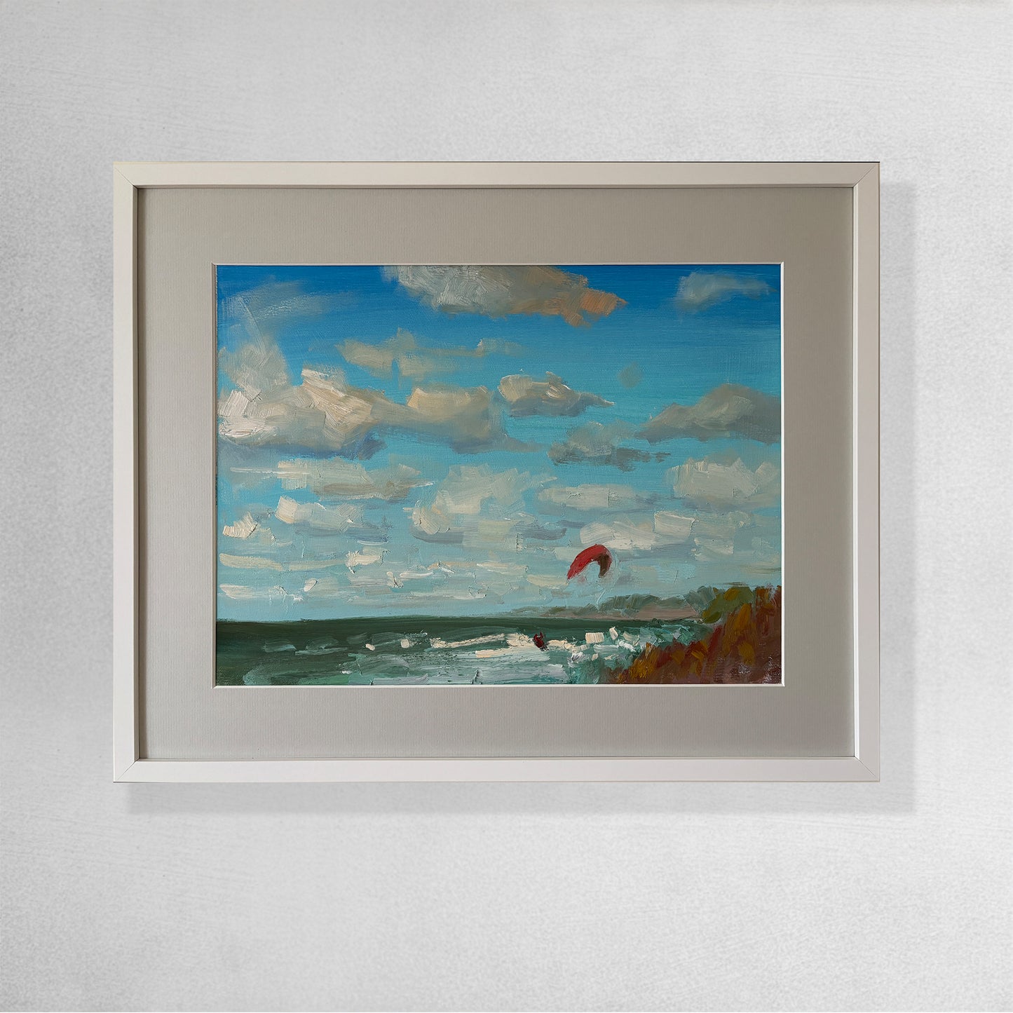 Windy day by the sea